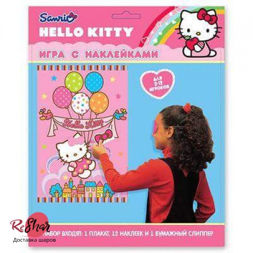 Игра с наклейками Hello Kitty